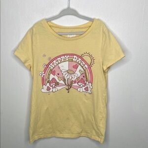 Yellow Happy Daze Kids T-Shirt